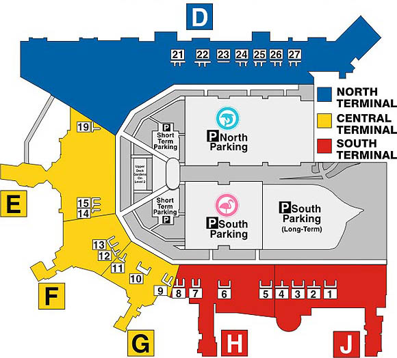 Baggage Claim Map