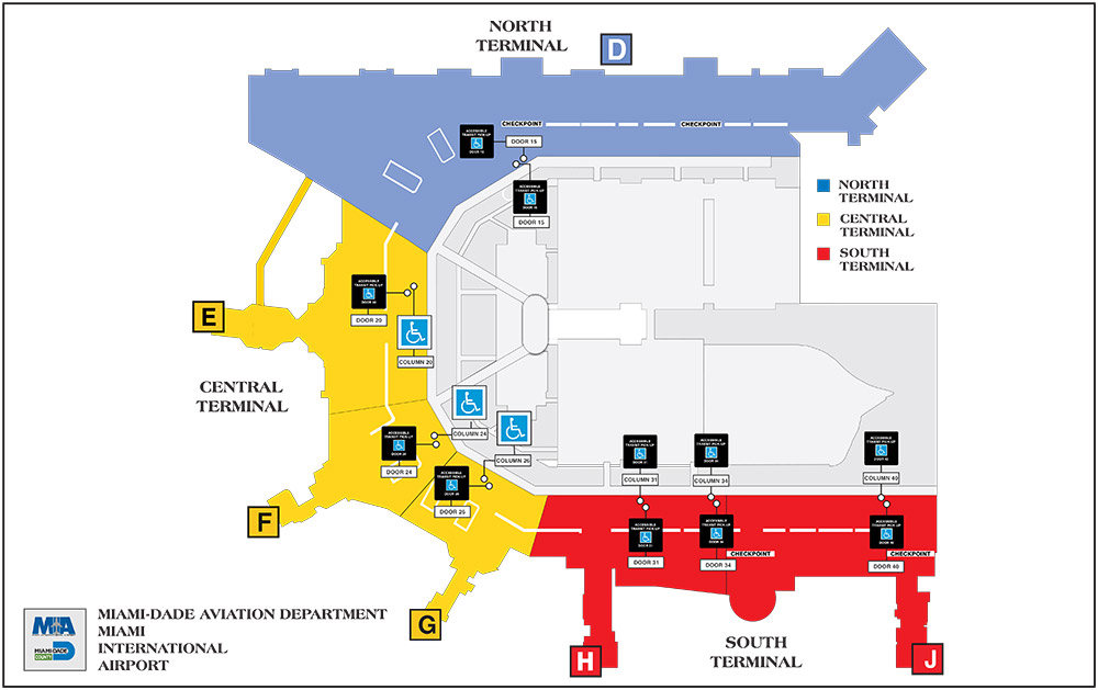 STS pickup locations