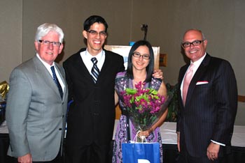At MIA's Volunteer Ambassador Recognition Gala: GMCVB President and CEO William D. Talbert III;