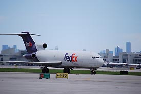 FeDex Donates Boeing 727-200 to Miami-Dade Aviation Department and George T. Baker Aviation School
