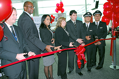 MIA WELCOMES NEW CARRIER TACA PERU