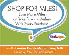 THANKS AGAIN and the MIA Shops & Restaurants Launch Automated Loyalty Program for Shopping and Dining Customers in MIA