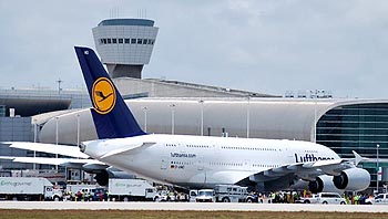 Lufthansa Introduces the Airbus A380 to Miami
