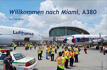 Airways Magazine -- Willkommen mach Miami, A380