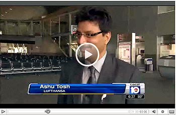 WVSN Local 10 video - Lufthansa A380 Headed To Miami Airport