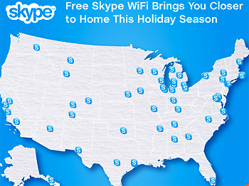 Skype Giving Away Free Holiday Wi-Fi at MIA