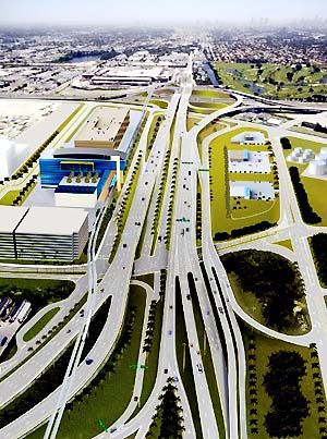 Central Boulevard Widenng Realignment and Service Loop Project