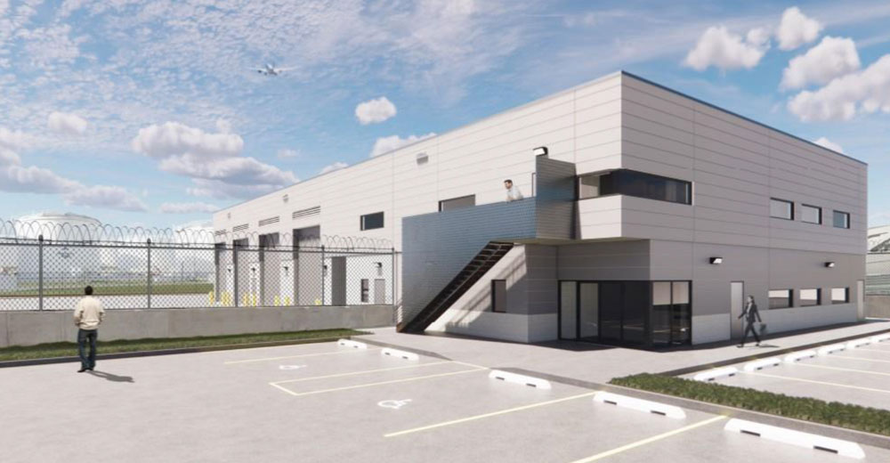 Concourse K Holdrooms Rendering