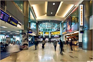 View of MIA's concourse D